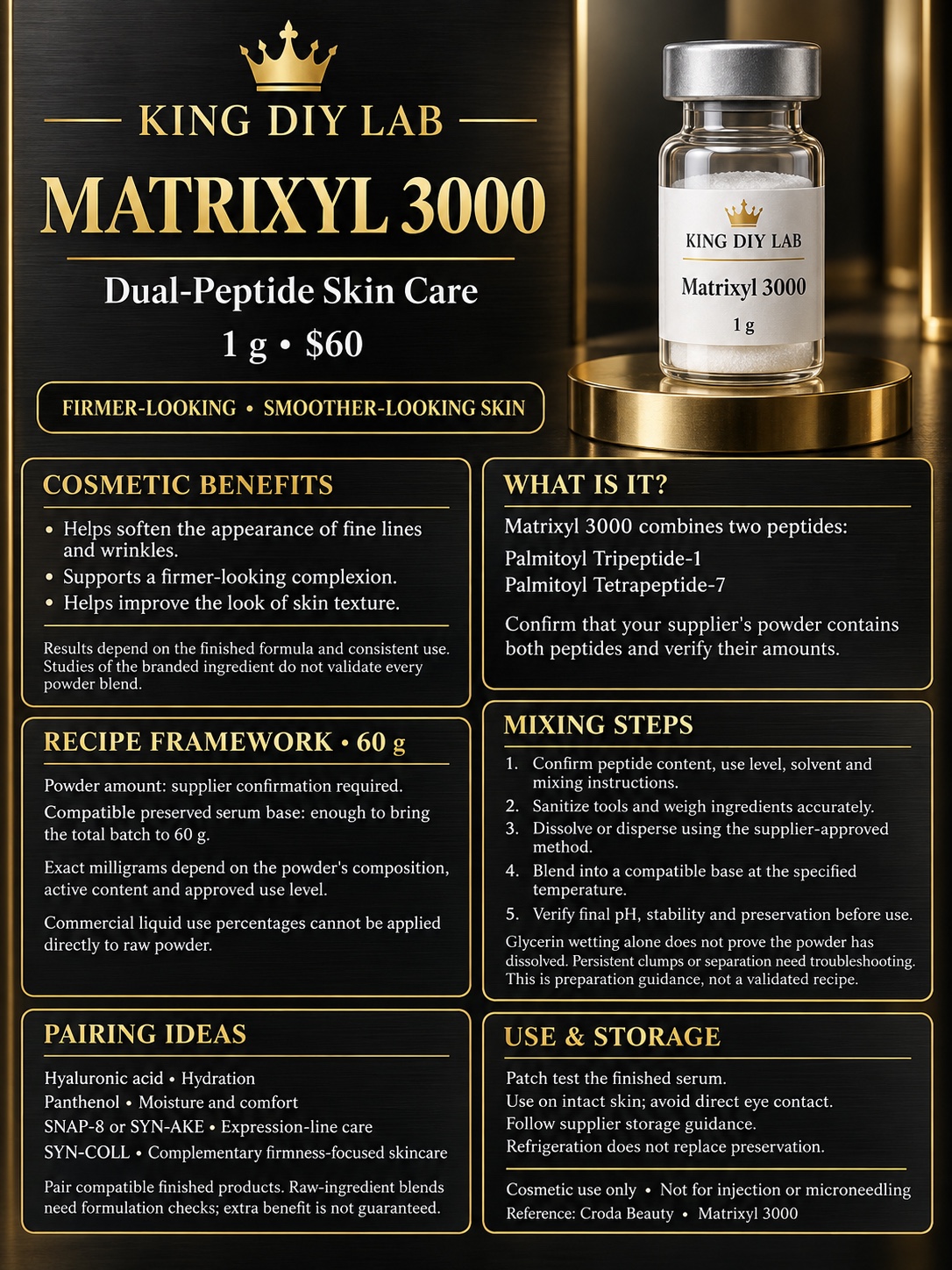 Matrixyl 3000 product information