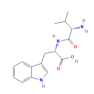 Reference molecular structure illustration for Dipeptide-2